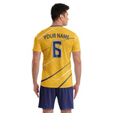 ORKY Custom Football Jerseys Made to Order – Perfect for Teams & Fans Galaxy Yellow